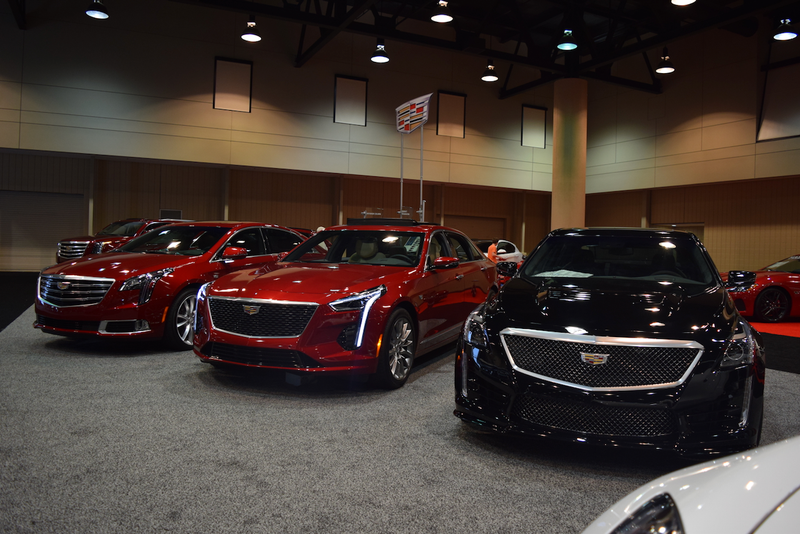 I was extremely disappointed with Cadillac, even though they brought out a CTS-V. They only had six cars set up, three of which were locked. The CT6, XT4, and Escalade were blasting annoying Diplo music, and the fucking asshole they had running the whole thing would get so ANGRY if you dared turned the music down. It was saddening.